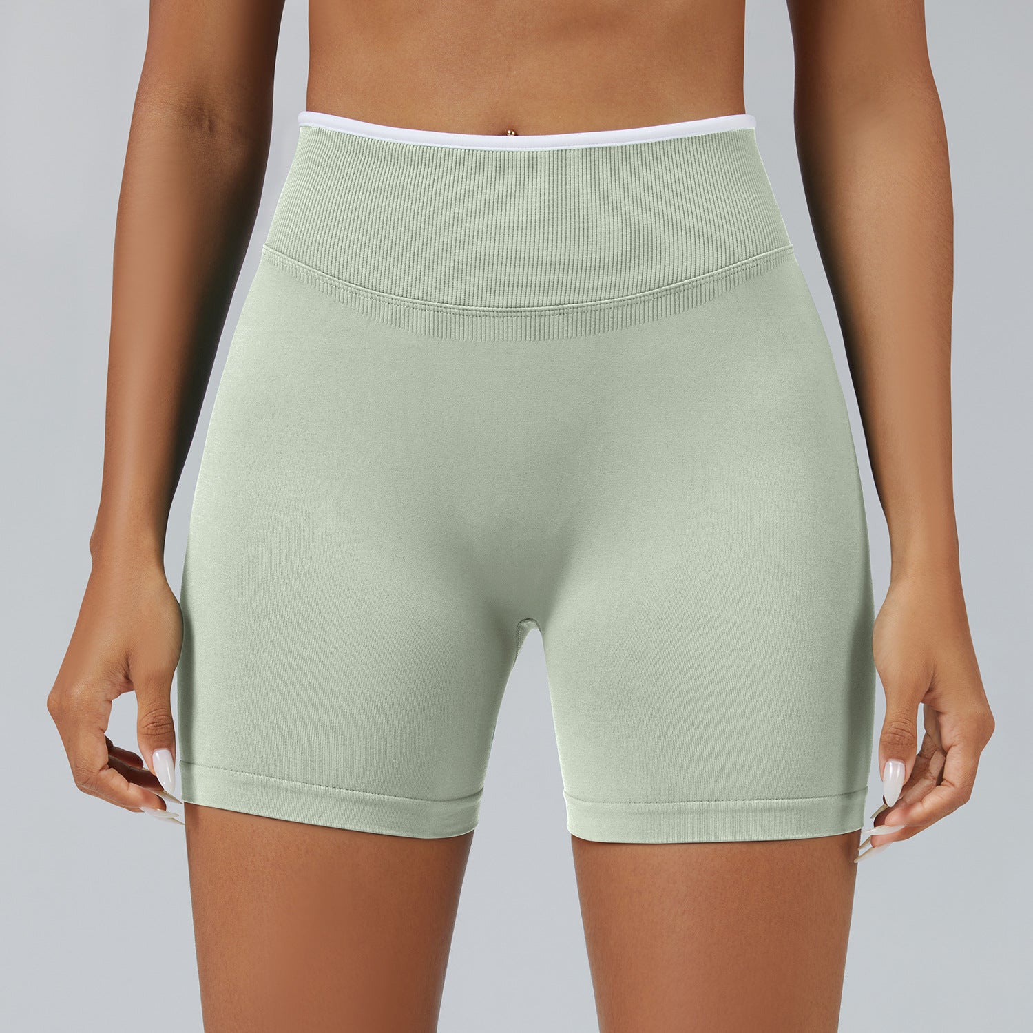 🧘‍♀️ Seamless Yoga Fitness Shorts – Move Without Limits. Look Without Effort.
