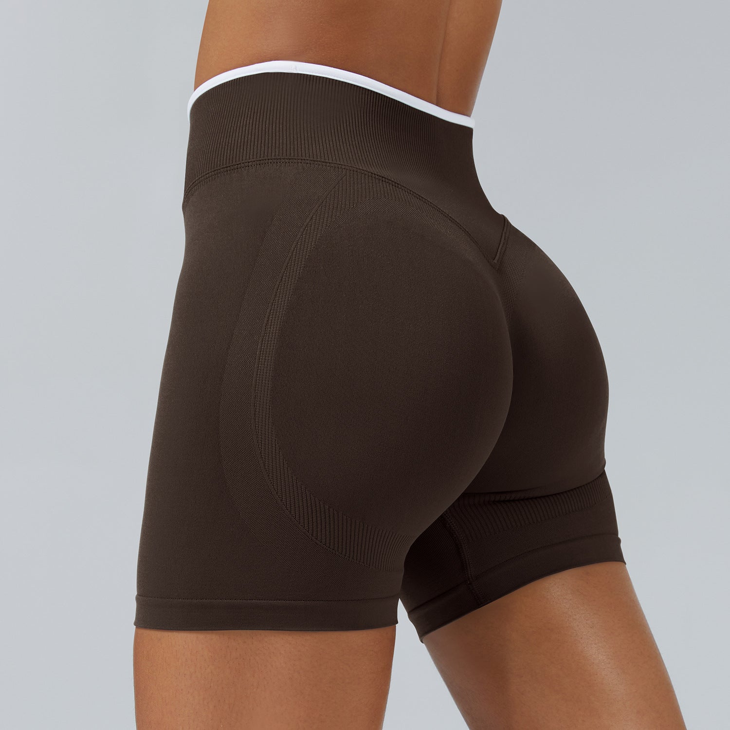 🧘‍♀️ Seamless Yoga Fitness Shorts – Move Without Limits. Look Without Effort.