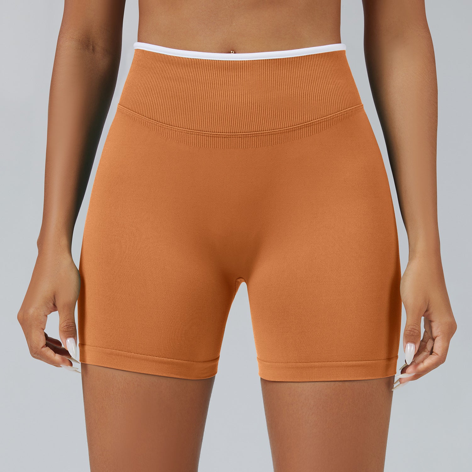 🧘‍♀️ Seamless Yoga Fitness Shorts – Move Without Limits. Look Without Effort.