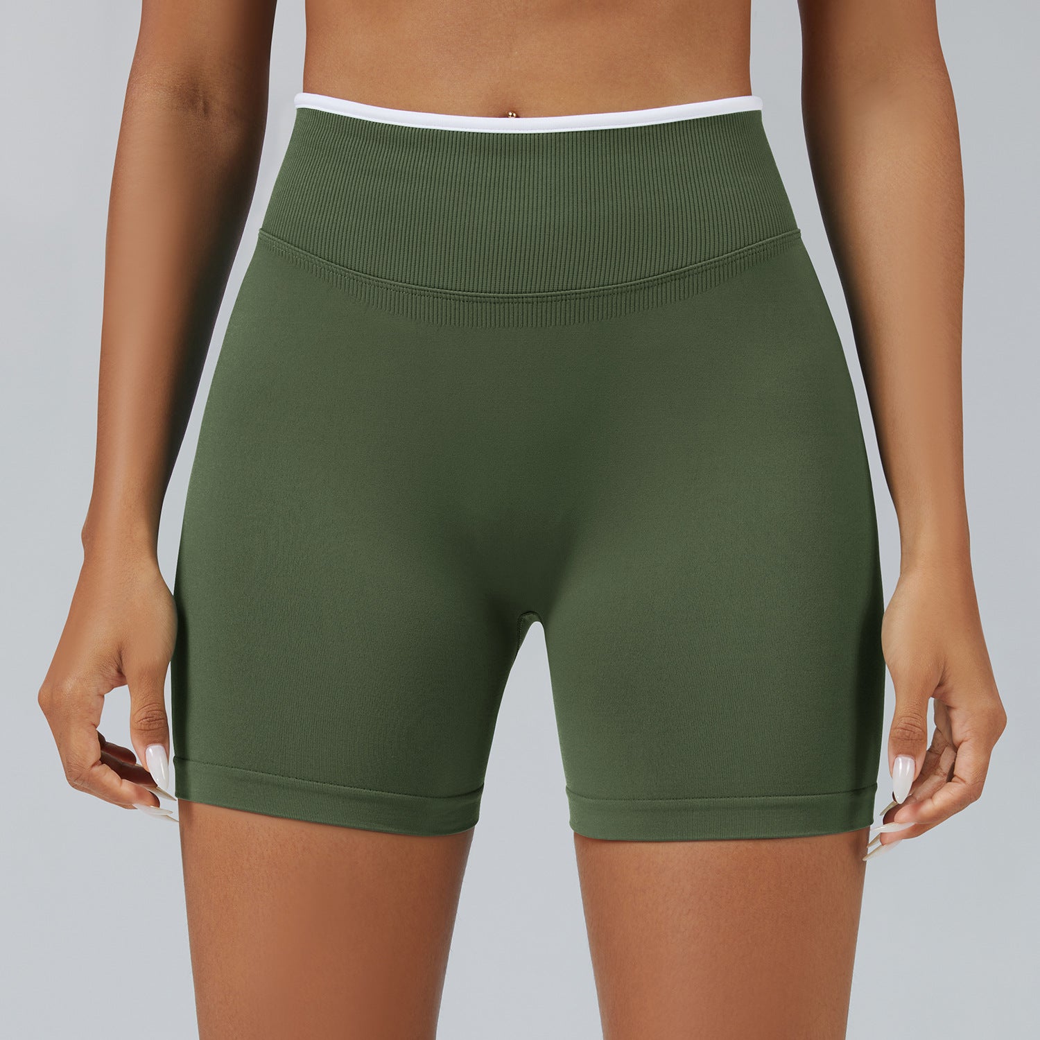 🧘‍♀️ Seamless Yoga Fitness Shorts – Move Without Limits. Look Without Effort.
