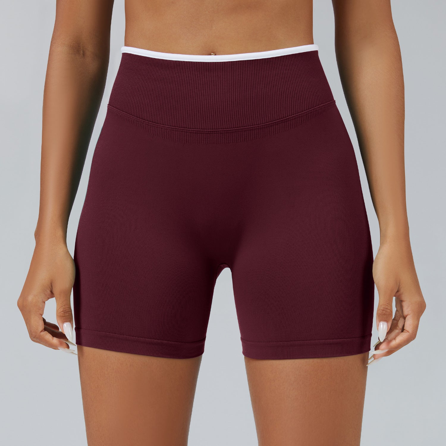🧘‍♀️ Seamless Yoga Fitness Shorts – Move Without Limits. Look Without Effort.
